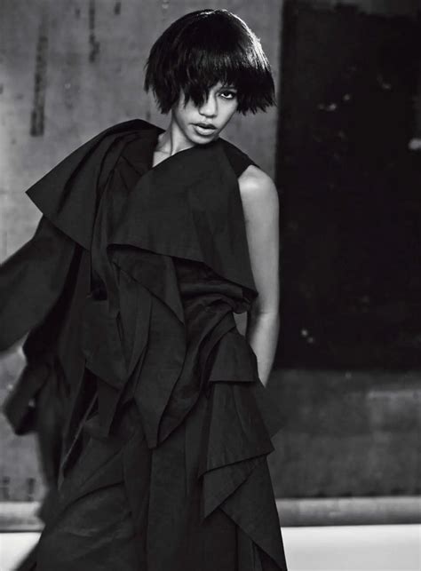 Taylor Russell covers Vogue Italia March 2024 by Paolo Roversi